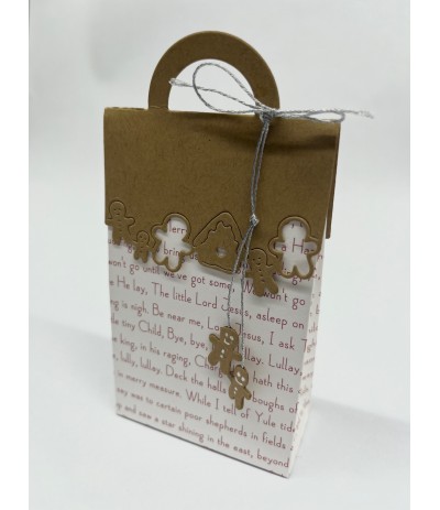 Pochoir de découpe poignée de sac Bonhomme de pain d'épice- Alexandra Renke