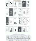 Clear Stamp Set Grosser Adventskalender - Creative Depot