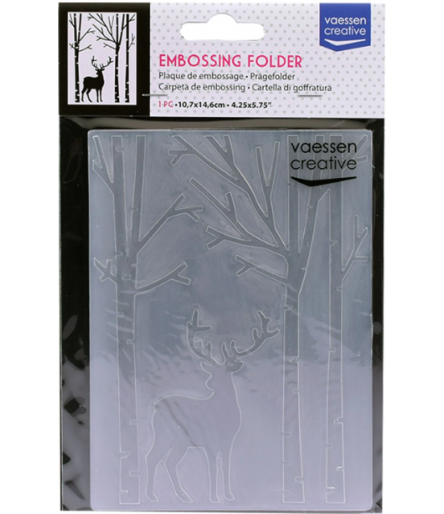 Embossing Folder Deer in the forest - VC