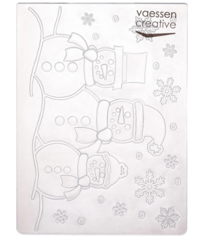 Classeur d'emossage Bonhomme de neige - Nellie's Choice