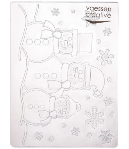 Embossing Folder Snowman - VC