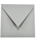 Envelope en Seidengrau, 16x16cm / 25 Stk. - LaCreativ
