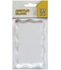 Acrylblock gridline for clearstamps 80x50x8mm - VC