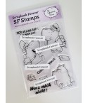 Silicone stamps Clear Stamps Hippos - Scrapbook Forever