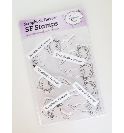 Tampons en silicone Clear Stamps Lutin- Scrapbook Forever