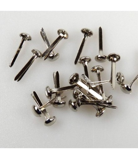 Brads rond argent 3mm - Nellies