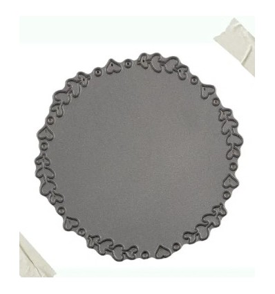 Emporte-pièce Doodle couronne cœurs - Creative Depot