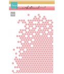 Stencil Honeycomb - Marianne Design