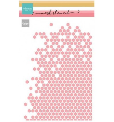 Stencil nid d'abeille - Marianne Design
