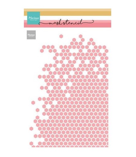 Stencil nid d'abeille - Marianne Design