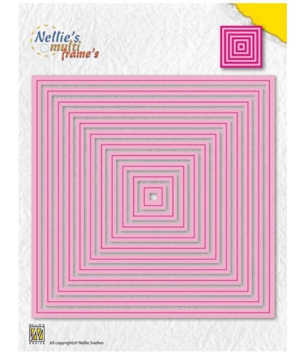Pochoirs de découpe 11 carrés - Nellie's Choice
