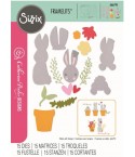 Matrices Bunny Bits and Blooms - Sizzix