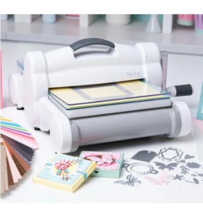 Sizzix Big Shot Plus Starter Kit White & Gray DIN A4