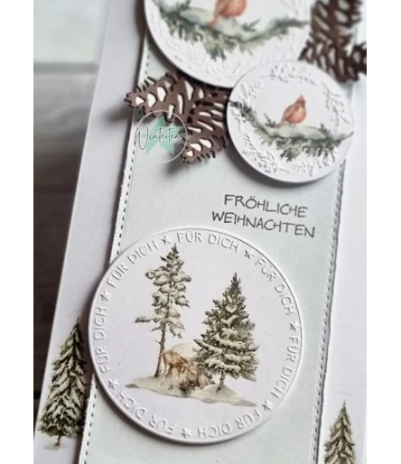 Präge & Stanzen Set Textkreis - Creative Depot