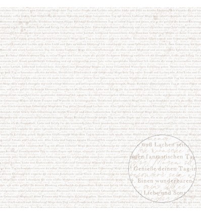 Cardstock Geburtstags Text - Charlie & Paulchen