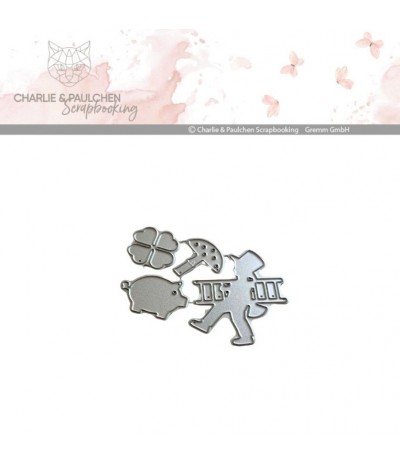 Cutting dies Lucky charm - Charlie & Paulchen
