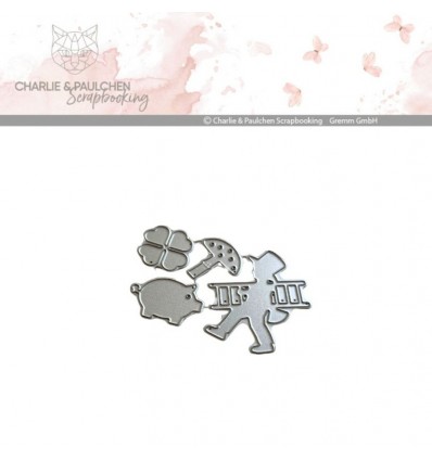 Matrices  porte-bonheur - Charlie & Paulchen