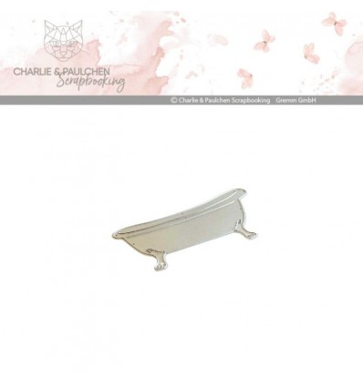 Cutting dies Nostalgic bathtub - Charlie & Paulchen