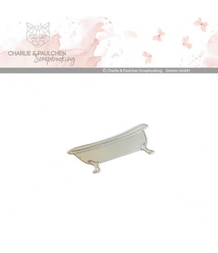 Cutting dies Nostalgic bathtub - Charlie & Paulchen