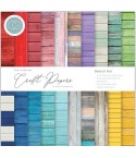 Scrapbooking Papier Beach Hut, 6x6" | 15x15 cm - Craft Consortium