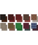 Scrapbooking Papier Tartan, 12x12", 30x30cm - Craft Consortium