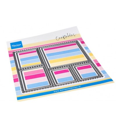 Stanzschablonen Briefmarken Layout - Marianne Design