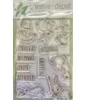 Clear Stamp Set Color me Hase - Creative Depot