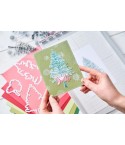 Dies and stamp set Pine Holidays - Sizzix