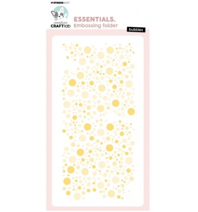 Prägeschablone Embossing Folder Bubbles - Studio Light