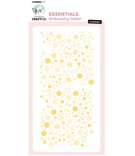 Embossing Folder Bubbles - Studio Light