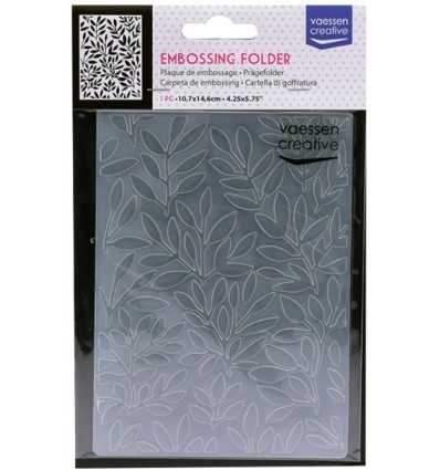 Embossing Folder Branches with leaves - VC