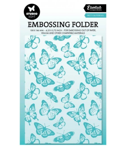 Embossing Folder Butterflies - Studio Light
