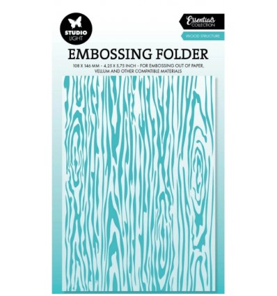 Embossing Folder Wooden planks - Studio Light