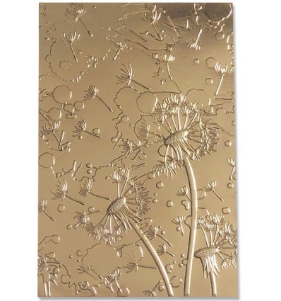 3-D Dandelion Embossing Folder - Sizzix