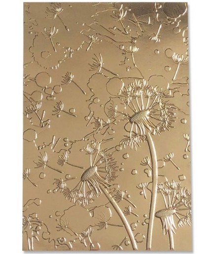 3-D Dandelion Embossing Folder - Sizzix