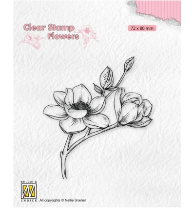 Clear Stamp Magnolia - Nellie's Choice