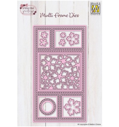 Dies  Mini Slimline Set Flowers - Marianne Design