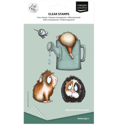Clear Stamps Guinea pigs 4 - Vaessen