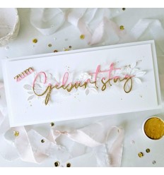 zum Geburtstag cutting dies - Charlie &amp; Paulchen