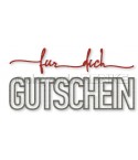 Stanzschablone Gutschein - Alexandra Renke