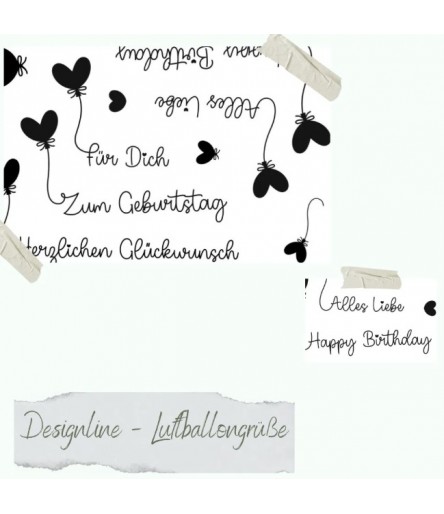 Clear Stamp Set "Luftballongrüsse" - Creative Depot