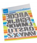 Stanzschablonen Alphabet Buchstaben - Marianne