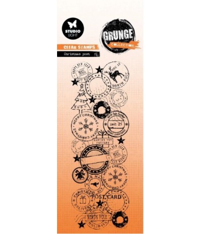 Silikonstempel Clear Stamp Weihnachts Post - Studio Light