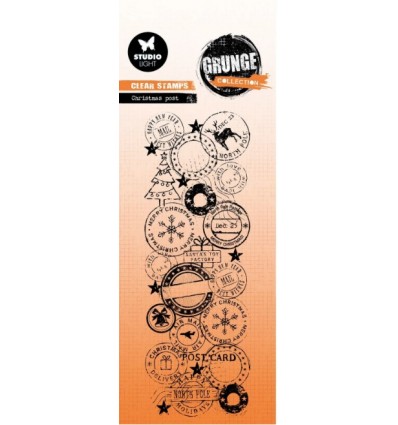 Silikonstempel Clear Stamp Weihnachts Post - Studio Light