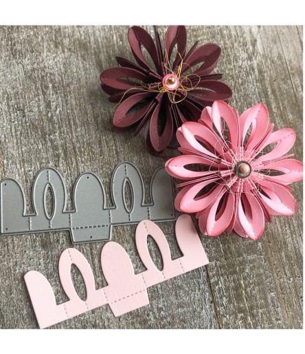 Stanze für Faltblume Nr.13S - FarbTon