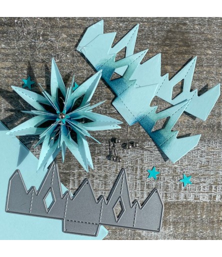 Stanze für Faltstern Nr.10S - FarbTon