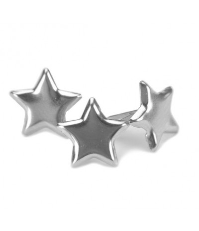 Brads Sternen Silber