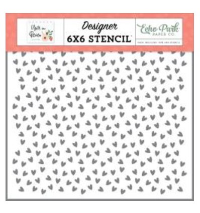 Stencil Schablone BOO - Echo Park