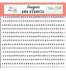 Stencil Schablone To Do Dots Punkte - Echo Park