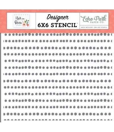 Stencil  To Do Dots - Echo Park